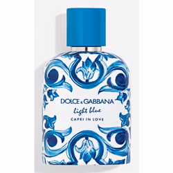 Dolce&Gabbana Light Blue Capri In Love Pour Homme, Hommes, 100 ml, Parfum liquide, Poivre noir, Figue, Patchouli