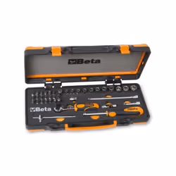 L'assortiment Beta 900/C12M de douilles et d'embouts 1/4" est un assortiment de douilles et d'embouts pour tournevis. Idéal p ...