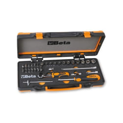 900/C12M Assortiment de douilles et d'embouts 1/4' en coffret 39 pcs. - Beta