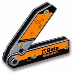 Le carré magnétique réglable 30° - 270° 018600255 Beta 1860RG est un accessoire idéal pour le serrage de pièces métalliques t ...