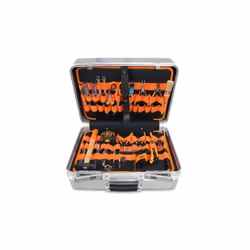 La mallette Beta 2033LEL/A en aluminium avec assortiment de 57 pièces 020331224 est un produit extrêmement résistant, conçu p ...