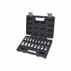 Le coffret d'assortiment de douilles Torx Beta BW 923E-FTX/C17 17 pièces 009236017 est une solution compacte et complète, par ...