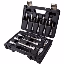 Étui à boussole Beta BW 923E-PE/C18Assortiment de 18 clés à douille pour vis hexagonales en coffret plastique. Étui à boussol ...