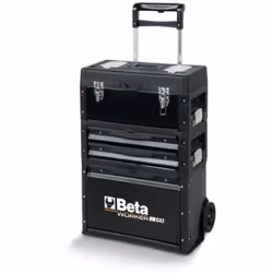 Chariot à outils Beta BW 4300E/21 avec 212 outils gratuits constitués de 3 modules empilables, pour une utilisation universel ...