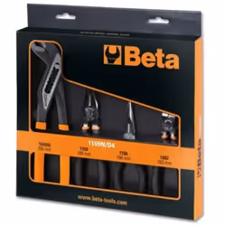 L'assortiment de pinces à main 4 Pcs. Beta 1169N/D4 est un assortiment pratique d'outils à main idéal pour une variété d'util ...