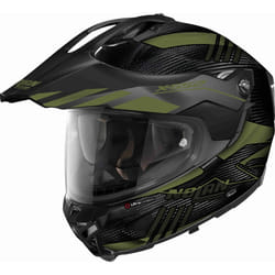 Nolan X-552 Ultra Carbon Wingsuit N-Com Casque, noir-vert, taille S pour Hommes