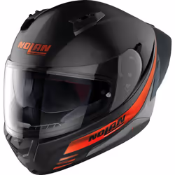 Nolan N60-6 Sport Outset Casque, noir-rouge, taille XL pour Hommes