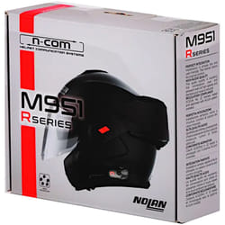 Nolan N-Com M951 R Système de communication Bluetooth Ensemble unique, noir pour Hommes