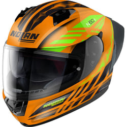 Nolan N60-6 Sport Hotfoot Casque, noir-orange, taille S pour Hommes