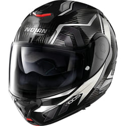Nolan X-1005 Ultra Carbon Sandglas N-Com Casque, noir-blanc, taille 2XL pour Hommes