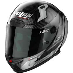 Nolan X-804 RS Ultra Carbon Hot Lap Casque, noir-gris, taille XL pour Hommes