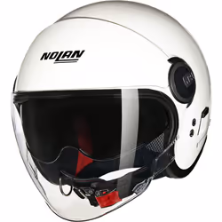 Nolan N21 Visor 06 Classico Casque jet, blanc, taille M pour Hommes