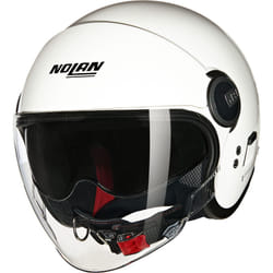 Nolan N21 Visor 06 Classico Casque jet, blanc, taille L pour Hommes