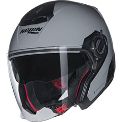 Nolan N40-5 06 Classico N-Com Casque jet, gris, taille XL pour Hommes