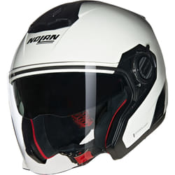 Nolan N40-5 06 Classico N-Com Casque jet, blanc, taille XL pour Hommes