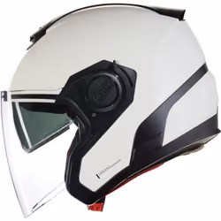 Nolan N40-5 06 Classico N-Com Casque jet, blanc, taille 2XL pour Hommes