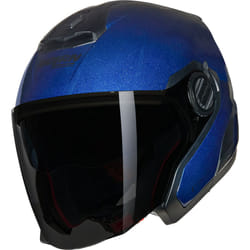 Nolan N40-5 06 Classico Nobile N-Com Casque jet, bleu, taille L pour Hommes