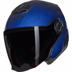 Nolan N40-5 06 Classico Nobile N-Com Casque jet, bleu, taille L pour Hommes