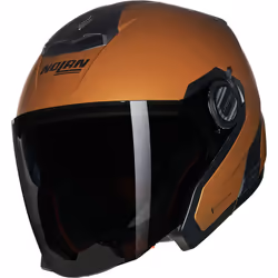 Nolan N40-5 06 Classico Nobile N-Com Casque jet, brun-beige, taille S pour Hommes
