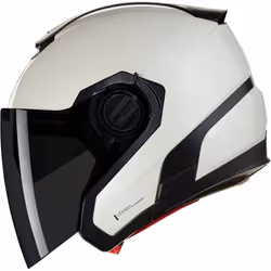 Nolan N40-5 06 Classico Nobile N-Com Casque jet, blanc, taille S pour Hommes