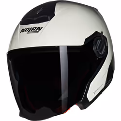 Nolan N40-5 06 Classico Nobile N-Com Casque jet, blanc, taille M pour Hommes