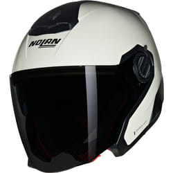 Nolan N40-5 06 Classico Nobile N-Com Casque jet, blanc, taille L pour Hommes