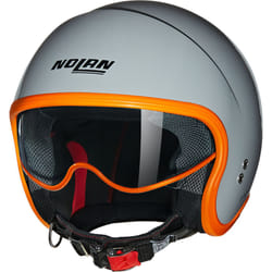 Nolan N21 06 Ocio Casque jet, gris-orange, taille L pour Hommes