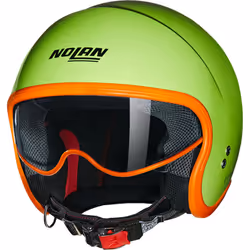 Nolan N21 06 Ocio Casque jet, vert-orange, taille XL pour Hommes