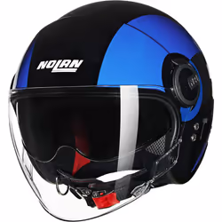 Nolan N21 Visor 06 Bicromo Casque jet, noir-bleu, taille XL pour Hommes