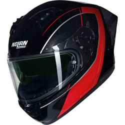 Nolan N60-6 Sport Mesmerico Casque, noir-rouge, taille L pour Hommes