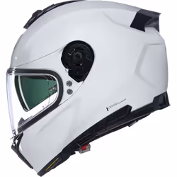 Nolan N80-8 Classico N-Com Casque, blanc, taille XS pour Hommes