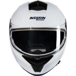 Nolan N80-8 Classico N-Com Casque, blanc, taille 2XL pour Hommes