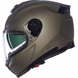 Nolan N80-8 Classico Nobile N-Com Casque, brun, taille S pour Hommes
