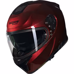 Nolan N80-8 Classico Nobile N-Com Casque, rouge, taille M pour Hommes