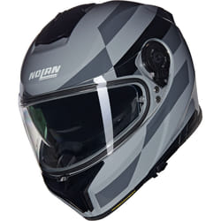 Nolan N80-8 Alfiere N-Com Casque, noir-gris, taille XS pour Hommes