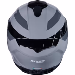 Nolan N80-8 Alfiere N-Com Casque, noir-gris, taille XS pour Hommes