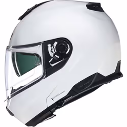 Nolan N100-6 Classico N-Com Casque, blanc, taille XS pour Hommes