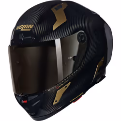 Nolan X-804 RS Ultra Carbon Aureo Casque, noir-brun-beige, taille L pour Hommes