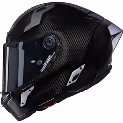 Nolan X-804 RS Ultra Carbon Argento Casque, charbon, taille M pour Hommes