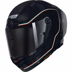 Nolan X-804 RS Ultra Carbon Asso Di Picche Casque, noir-blanc-rouge-vert, taille L pour Hommes - Vue supplémentaire 2