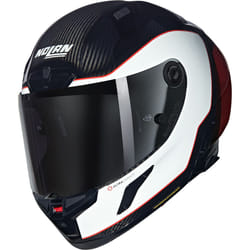 Nolan X-804 RS Ultra Carbon Asso Di Picche Casque, noir-blanc-rouge, taille XS pour Hommes