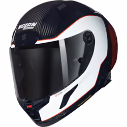 Nolan X-804 RS Ultra Carbon Asso Di Picche Casque, noir-blanc-rouge, taille XS pour Hommes