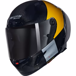 Nolan X-804 RS Ultra Carbon Combo Gara Casque, noir-brun-beige, taille XL pour Hommes