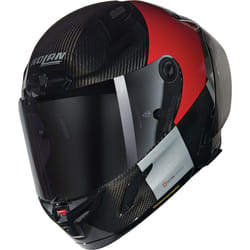 Nolan X-804 RS Ultra Carbon Combo Gara Casque, noir-rouge, taille L pour Hommes