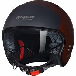 Nolan N21 06 Verniciatura Speciale Casque jet, noir-rouge, taille L pour Hommes