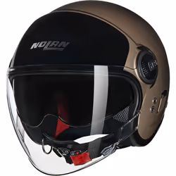 Nolan N21 Visor 06 Verniciatura Speciale Casque jet, noir-beige, taille XS pour Hommes