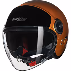 Nolan N21 Visor 06 Verniciatura Speciale Casque jet, noir-brun-beige, taille XL pour Hommes