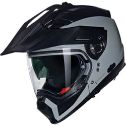 Nolan N70-2X 06 Classico N-Com Casque de motocross, gris, taille 2XL pour Hommes