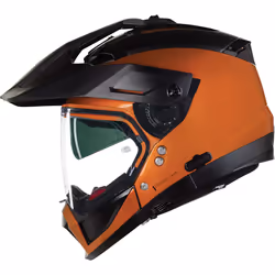 Nolan N70-2X 06 Classico Nobile N-Com Casque de motocross, brun-beige, taille L pour Hommes
