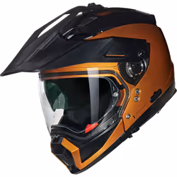 Nolan N70-2X 06 Classico Nobile N-Com Casque de motocross, brun-beige, taille S pour Hommes